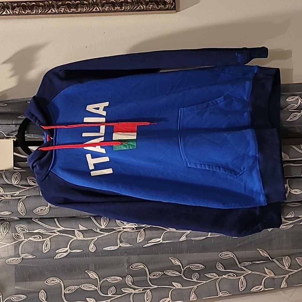 Mitre  Italia hoodie color blue